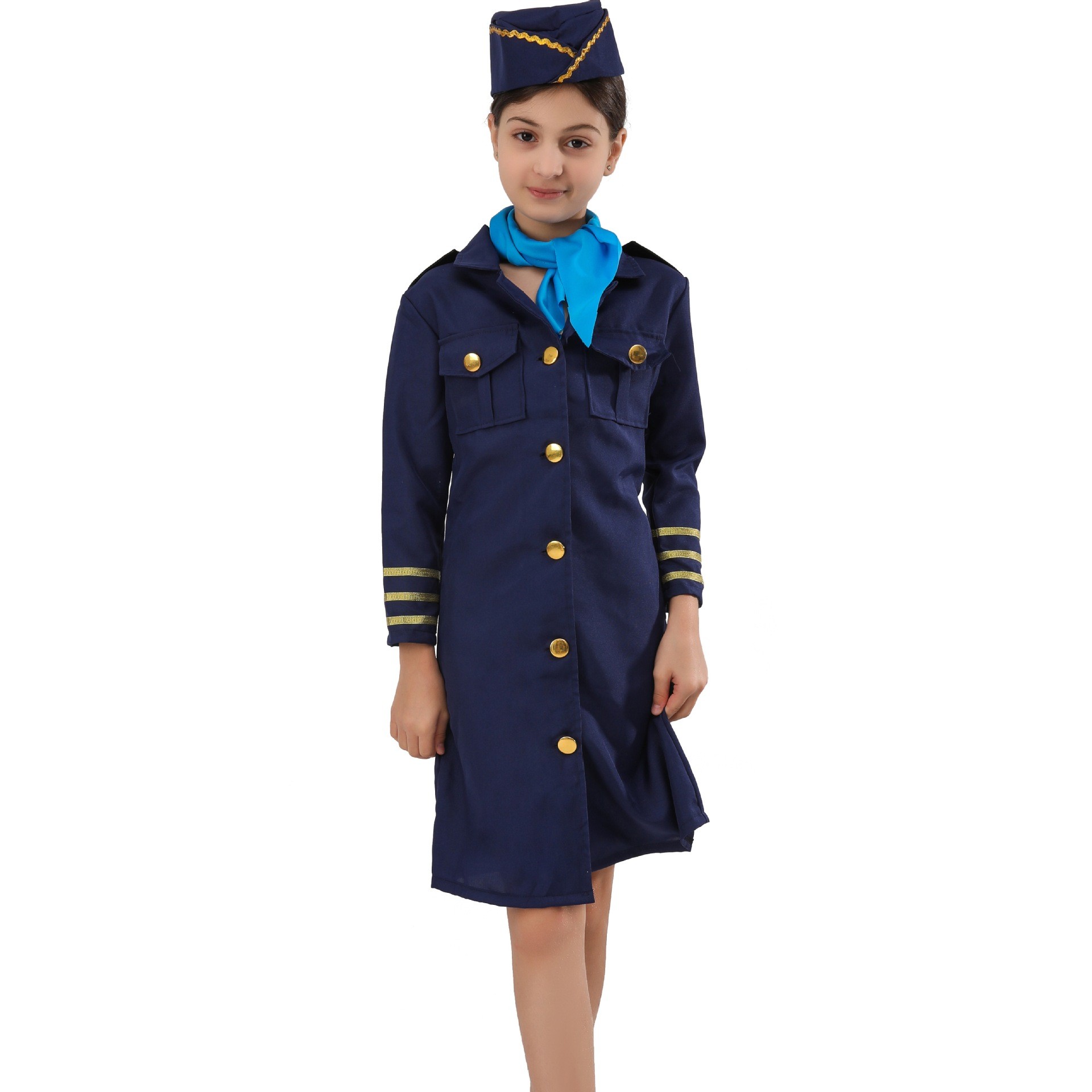 Stewardess performance costume3